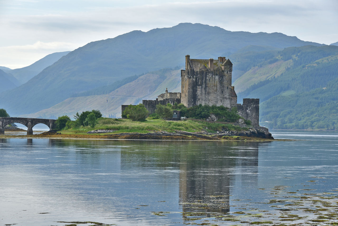 Castle Ruins in Scotland