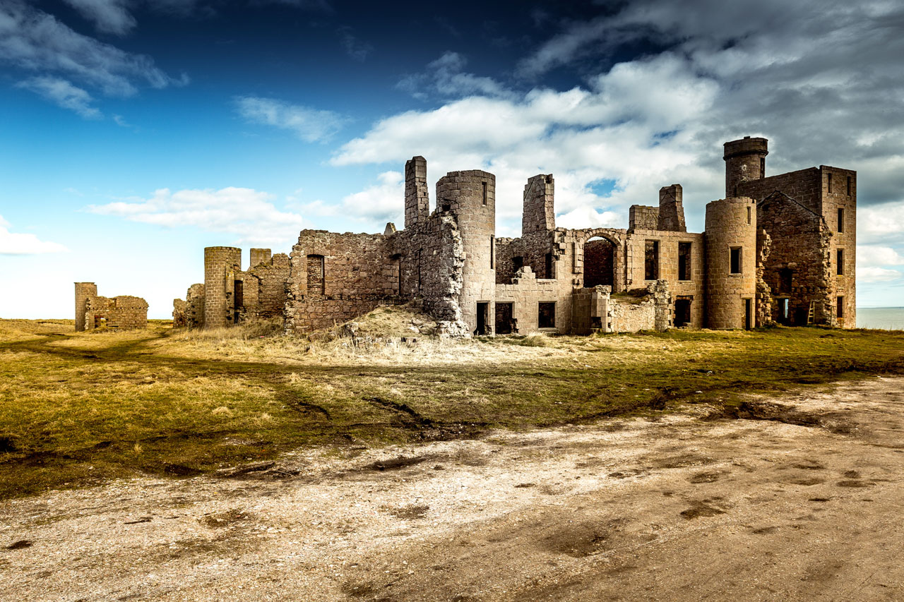 Slains castle